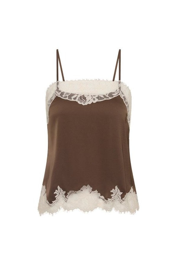 Marisol Top Chocolate Lace — packshot