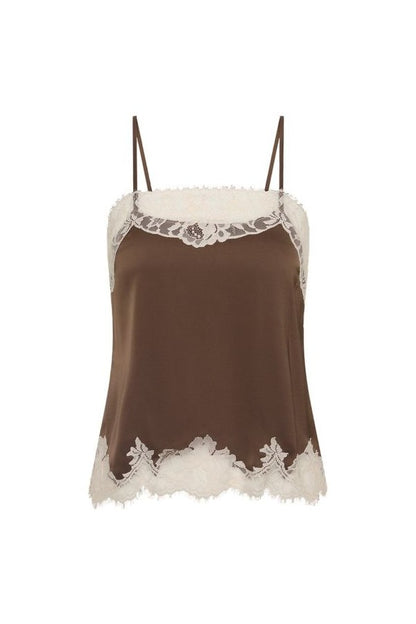 Marisol Top Chocolate Lace — packshot