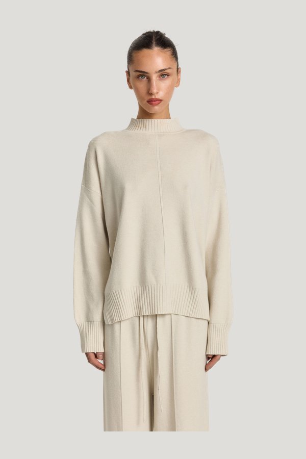 Maxine Knit Top — model front