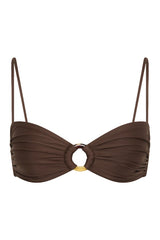 Maya Bikini Top Cedar — packshot