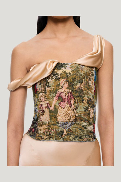 Meadow Tapestry Corset — carry 3