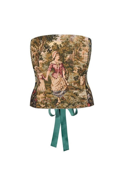 Meadow Tapestry Corset — packshot