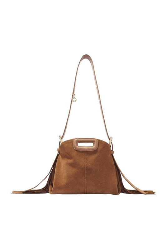 Miss M mini suede bag — packshot