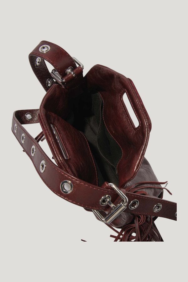 Miss M mini cracked leather bag — extra