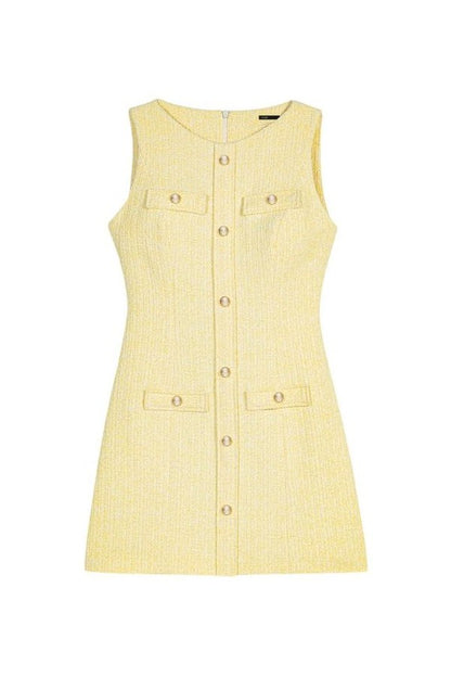 Short tweed dress — packshot