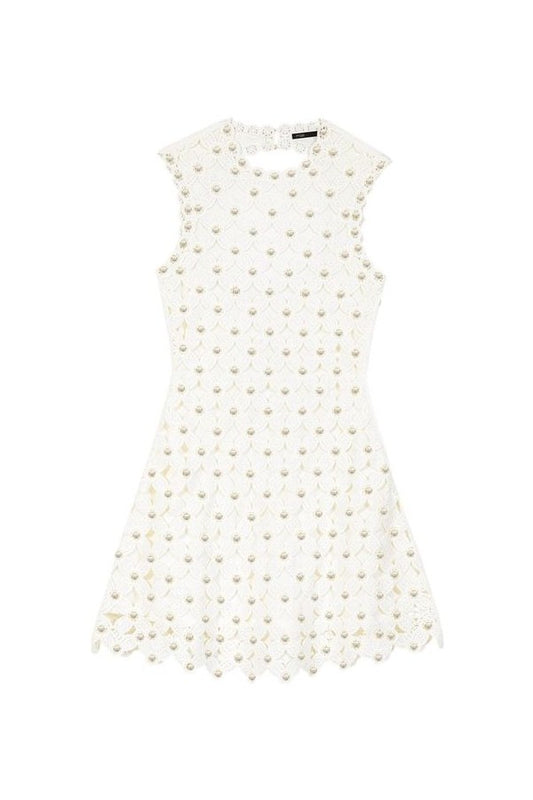 Mirrored crochet dress — packshot