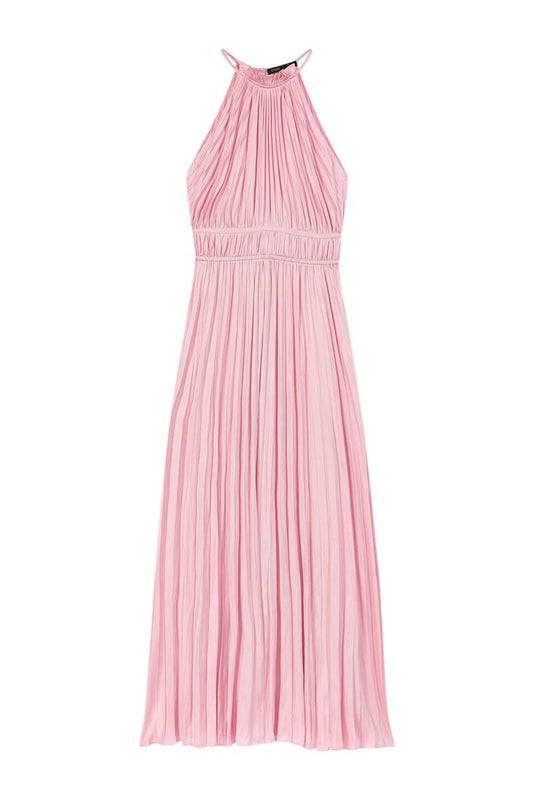 Pleated maxi dress — packshot