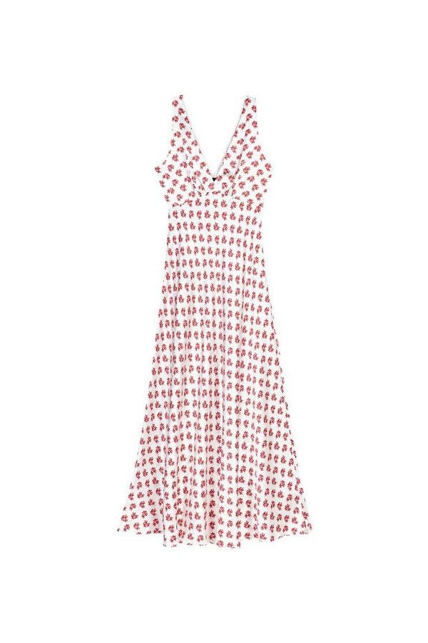 Patterned silk dress — packshot