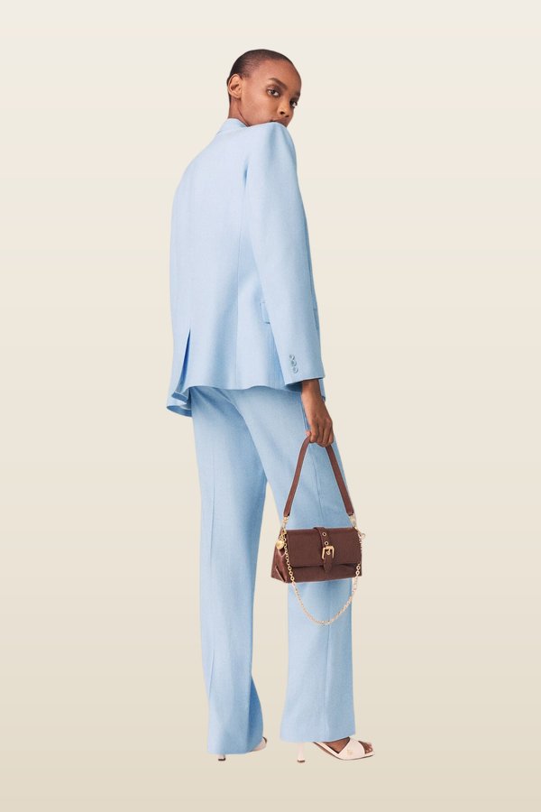 Suit jacket — model back