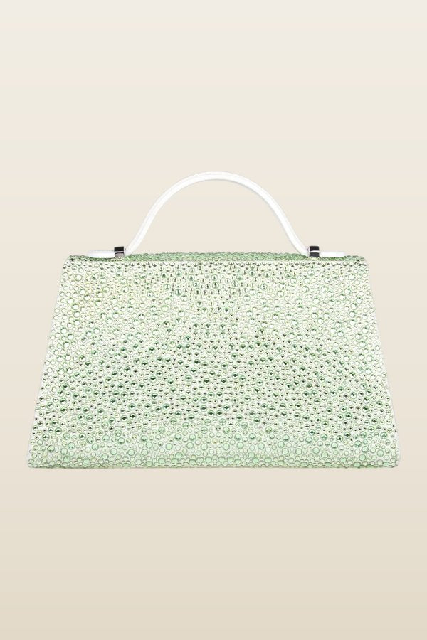 Micro Stella In Mint Crystal — model back