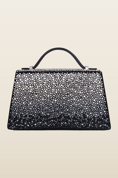 Micro Stella In Silver Ombre Crystal — model back