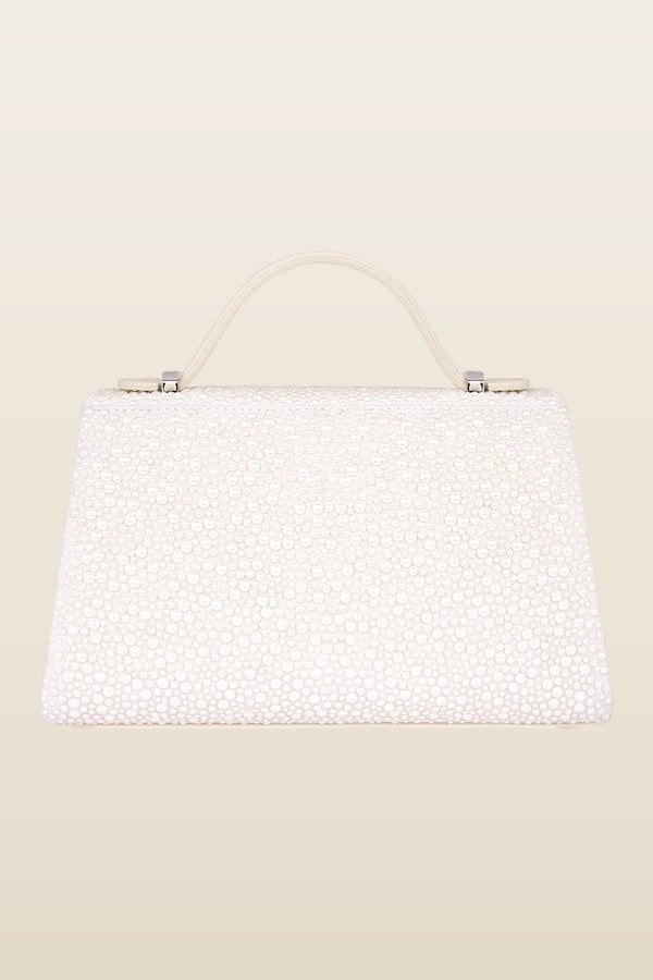 Micro Stella In Pearl — model back