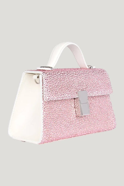 Micro Stella In Rose Crystal — model front