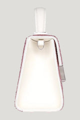 Micro Stella In Rose Crystal — model side