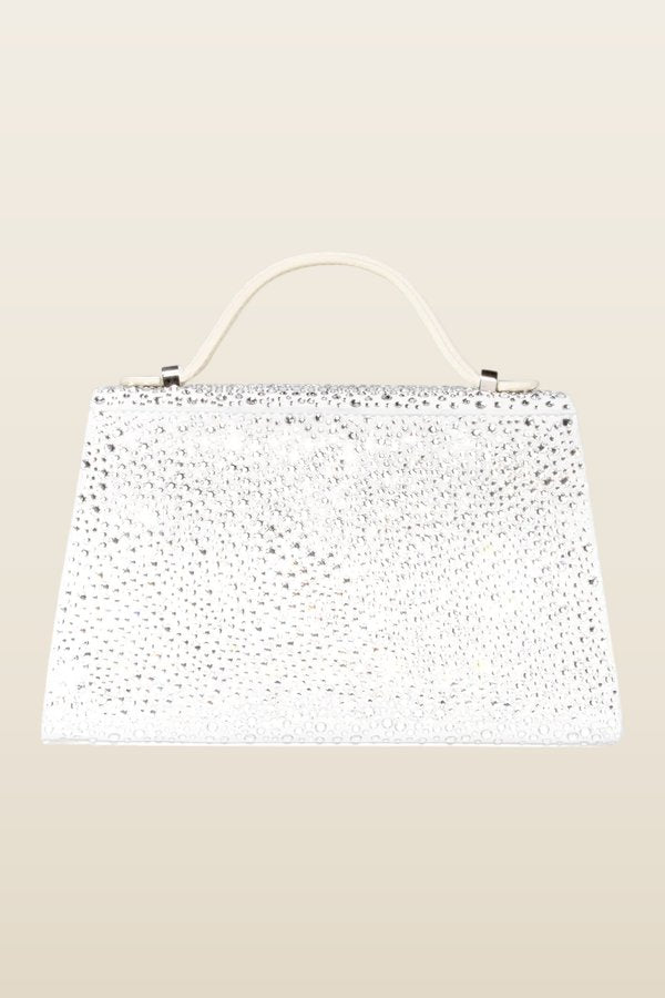 Micro Stella In Silver Crystal — model back