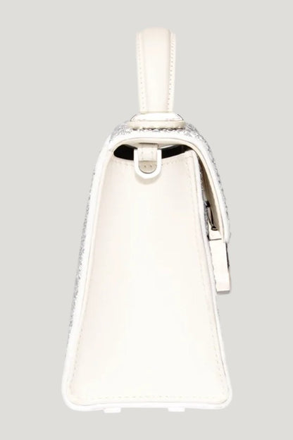 Micro Stella In Silver Crystal — model side