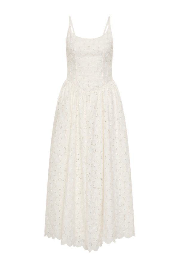 Milana Midi Dress Dolce Broderie — packshot