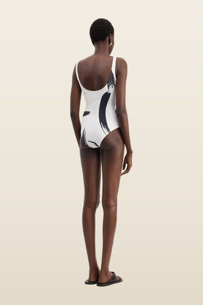 MINEA Printed zipped swimsuit — carry 4