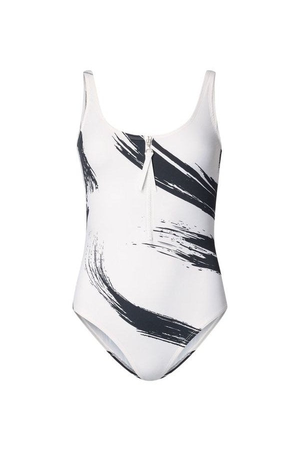 MINEA Printed zipped swimsuit — packshot