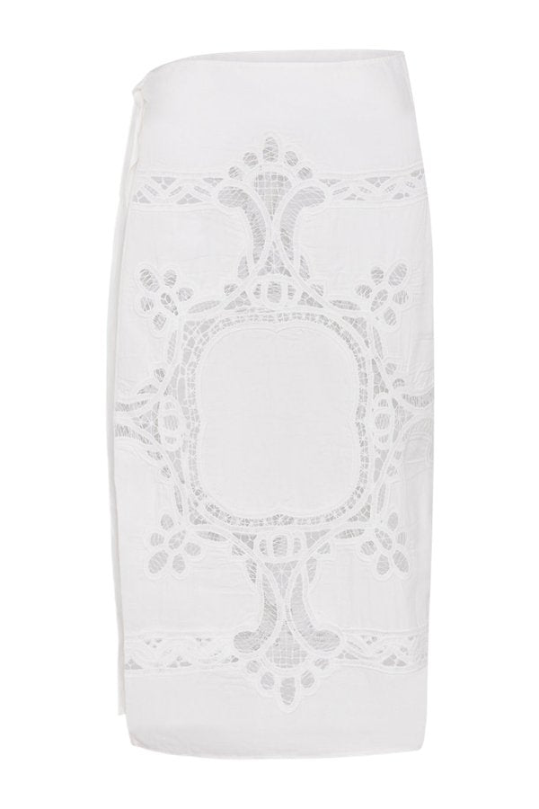 Monaco Cotton Sarong - Optic — packshot