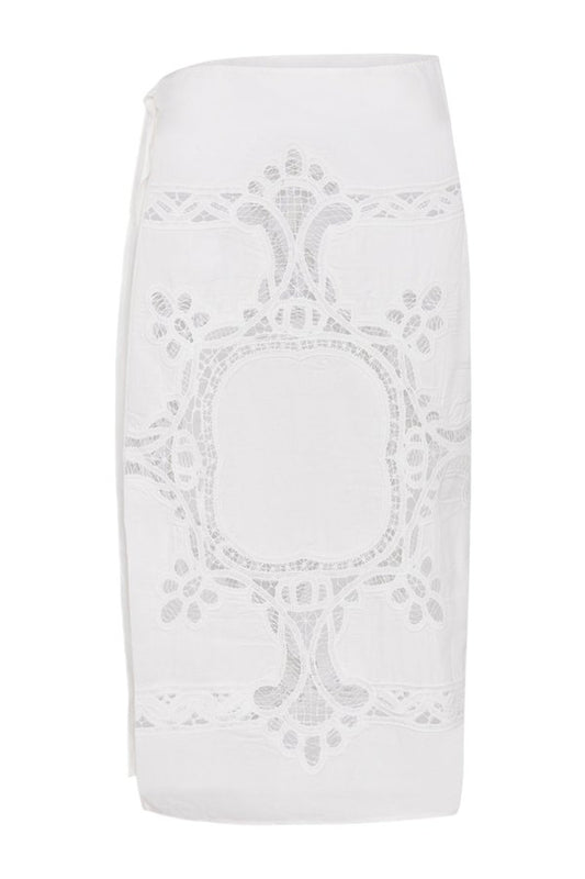 Monaco Cotton Sarong - Optic — packshot