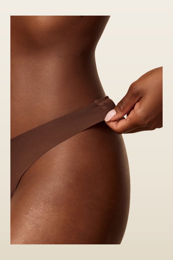 Monday Invisible Thong 3 Pack — model back