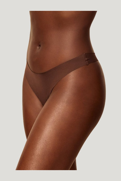 Monday Invisible Thong 3 Pack — model front