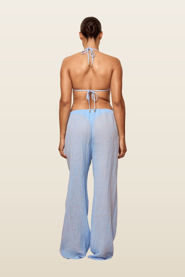 Monday Top - Sky Rib — model back