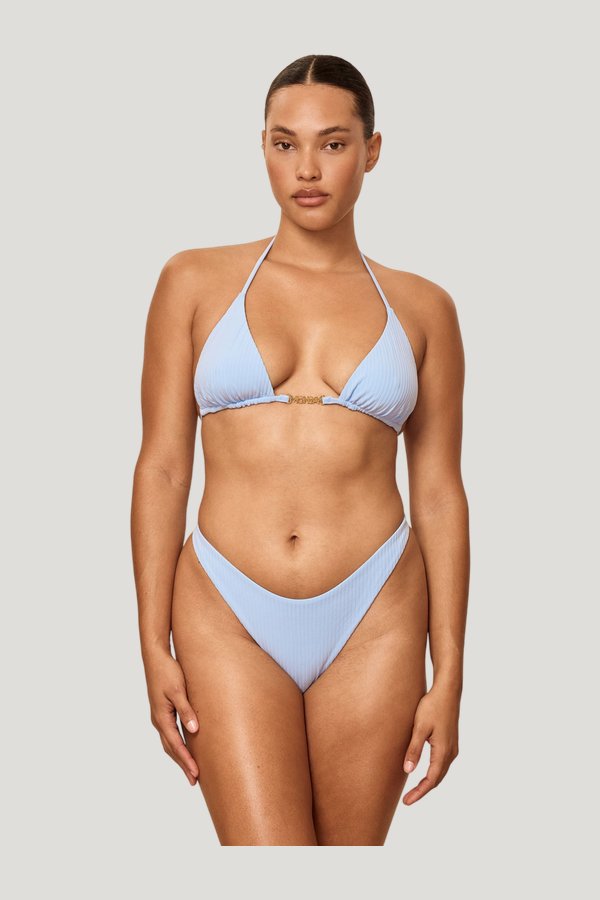 Monday Top - Sky Rib — model front