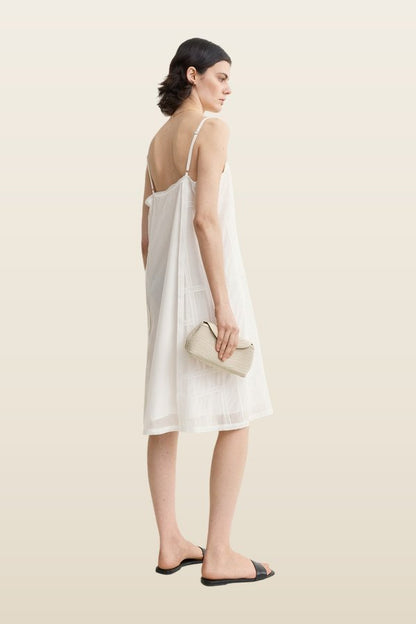 Monogram cotton voile dress — carry 4