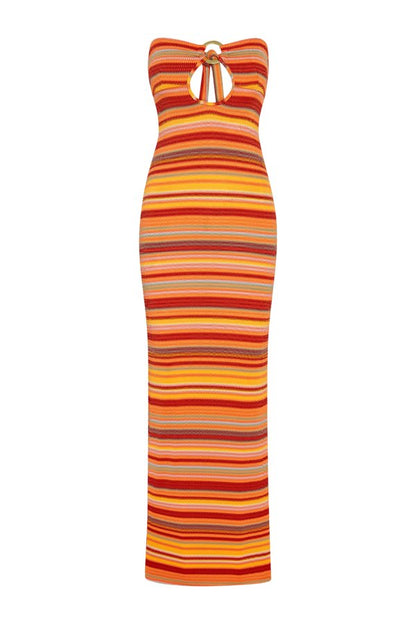 Montego Bandeau Dress - Sardinia Stripe — packshot