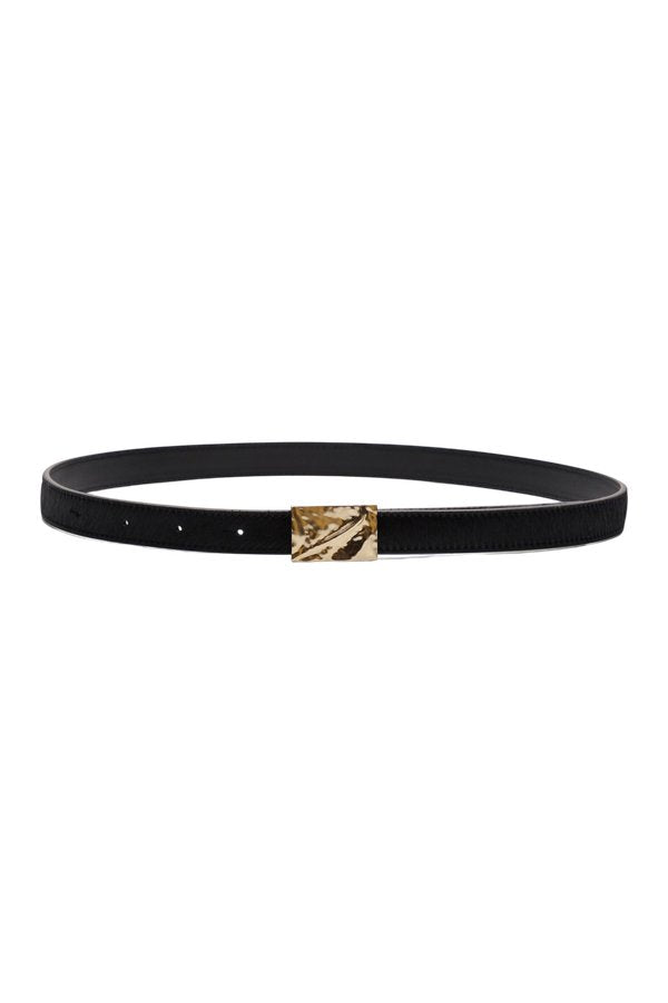 MORGAN LDS Pony-effect leather belt — packshot