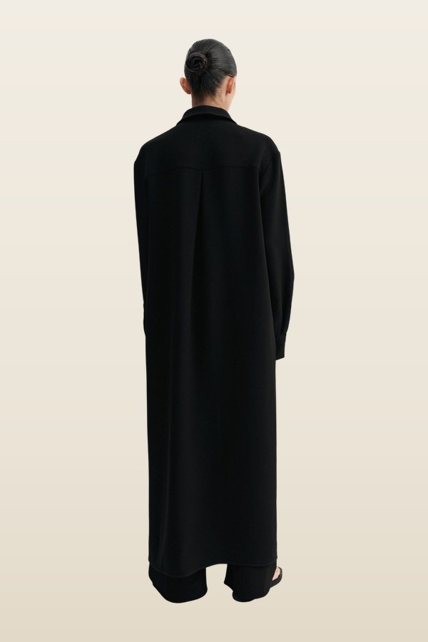 Nile Crepe Shirt Dress — carry 4