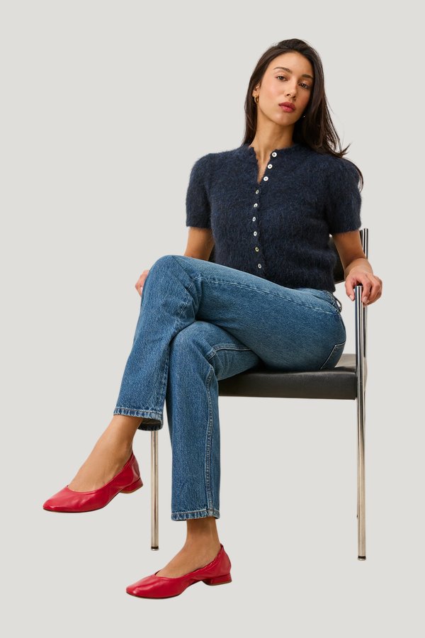 Ballerines NINA — model side