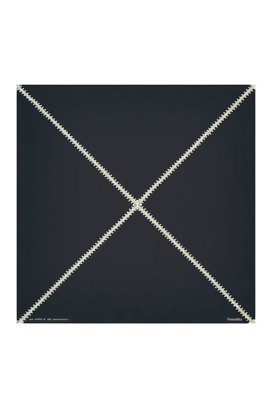 Miani - Silk scarf - Origami — packshot