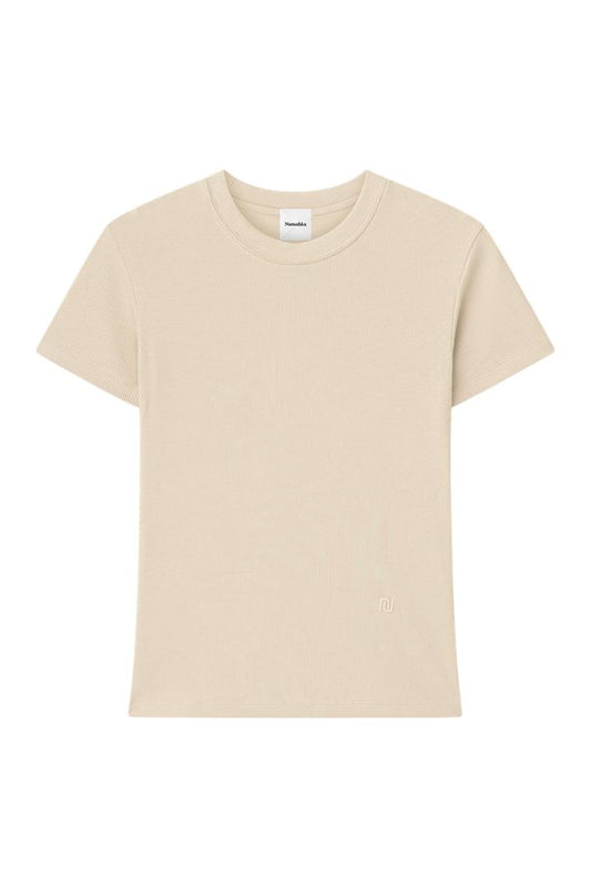 Axton - T-shirt - Creme — packshot