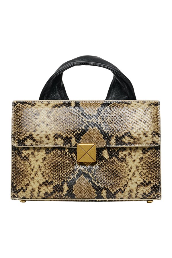 Sandi Lock - Embossed leather bag - Snake — packshot