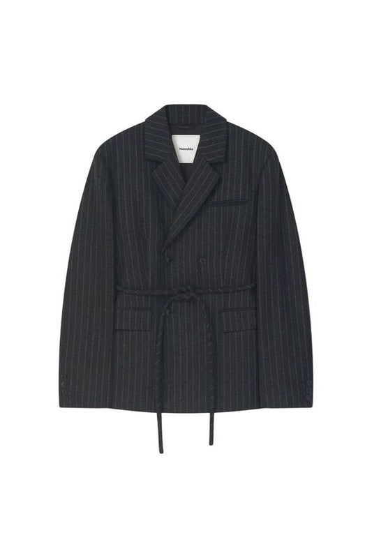 Osono - Pinstripe wool blazer — packshot