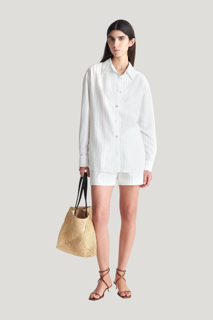 Dylla - Relaxed shorts — model front