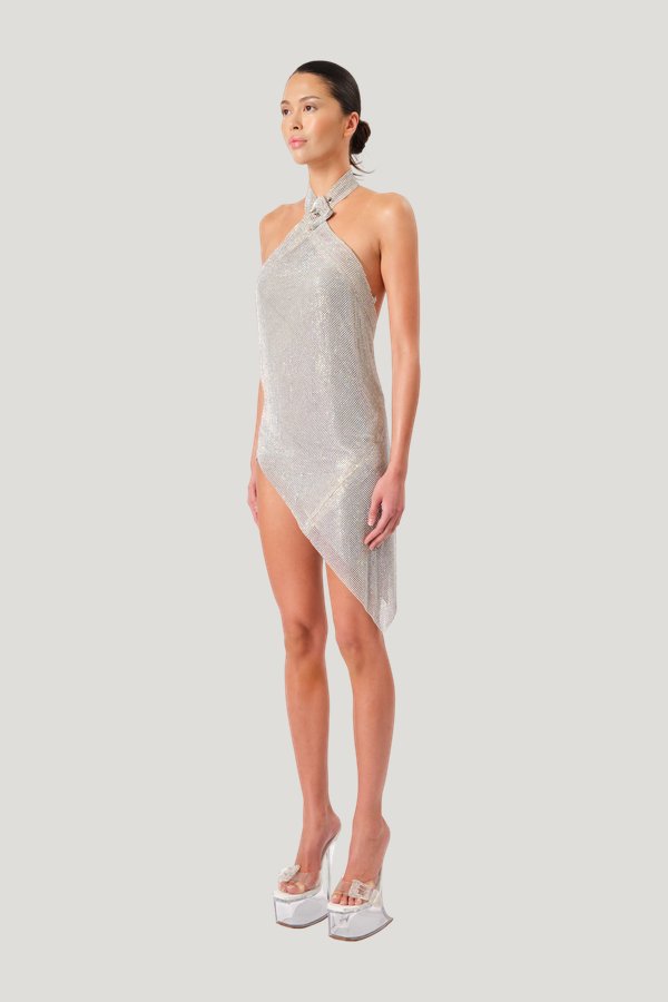 Aurora Dress Mojito — model side