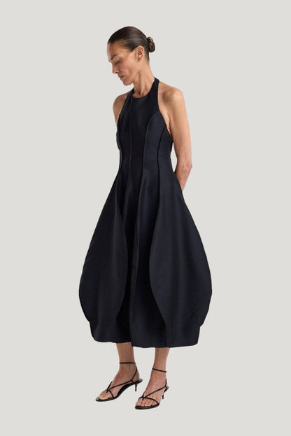 Open back tulip dress | night — carry 2