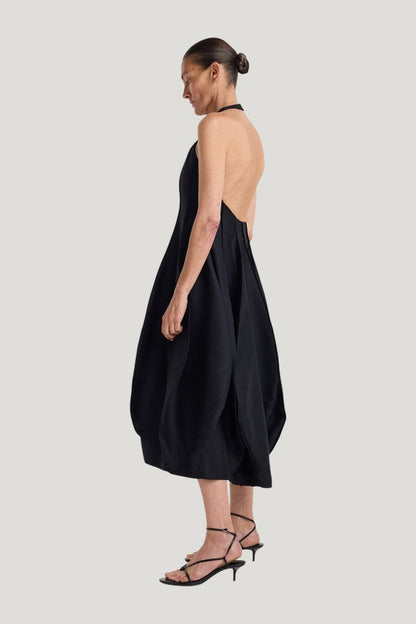 Open back tulip dress | night — carry 3