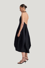 Open back tulip dress | night — carry 3