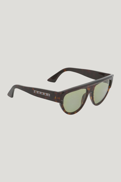 Havana Zimura sunglasses — model side