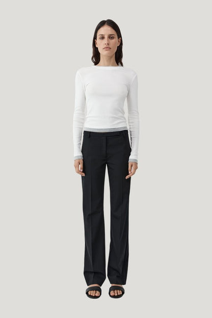 Organic Cotton Layered Long Sleeve Top — carry 2
