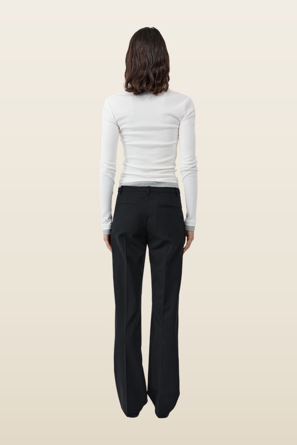 Organic Cotton Layered Long Sleeve Top — carry 4