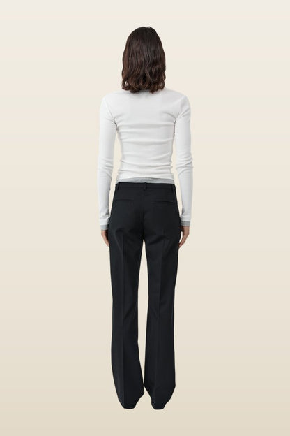 Organic Cotton Layered Long Sleeve Top — carry 4