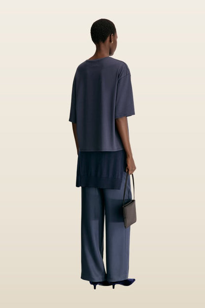 OSIS LDS Oversized T-shirt — model back