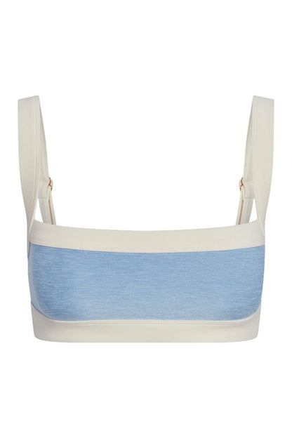 Outpost Bra - Heather Sky/Ivory — packshot