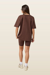 Oversized Branded T-Shirt — model back